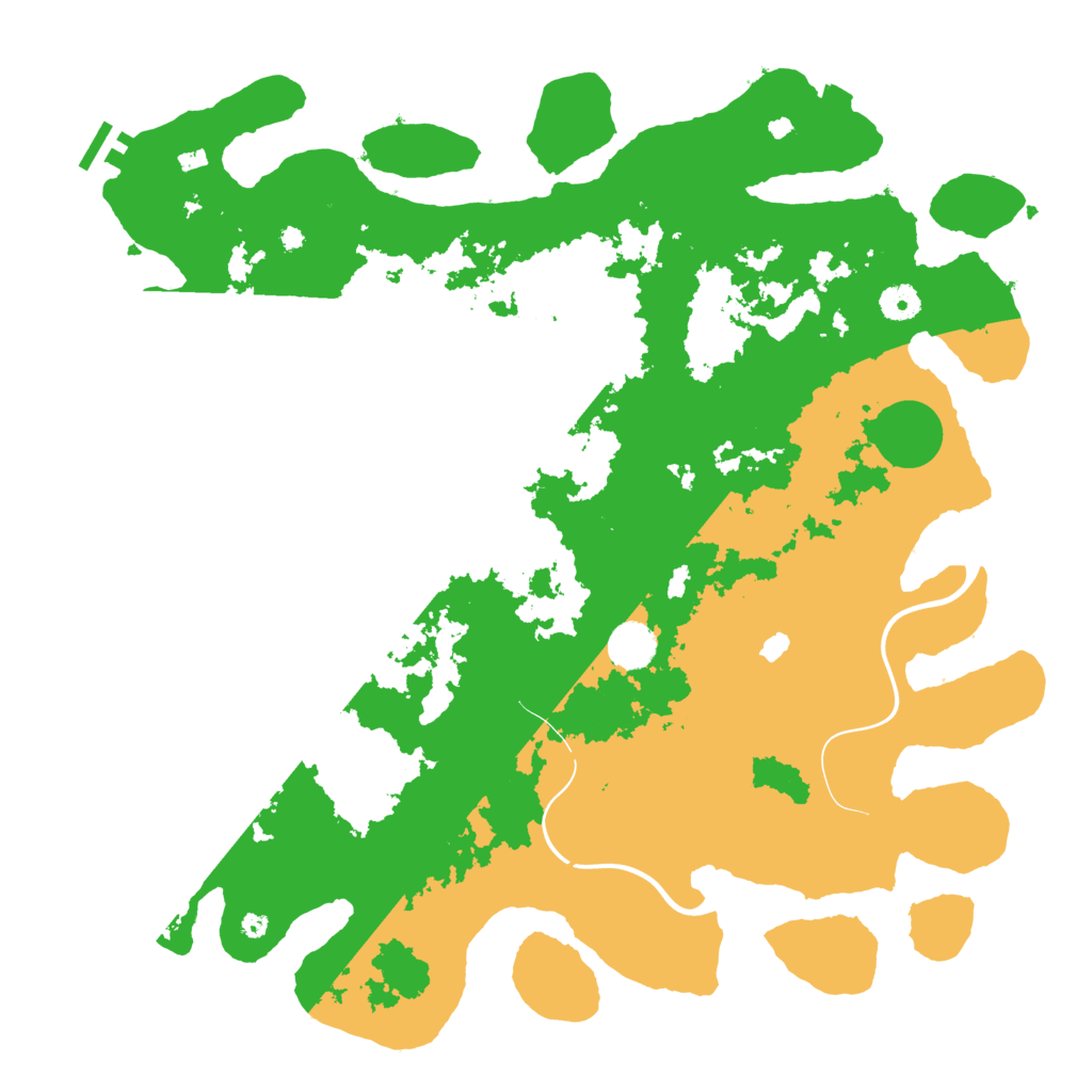 Biome Rust Map: Procedural Map, Size: 4250, Seed: 824748243