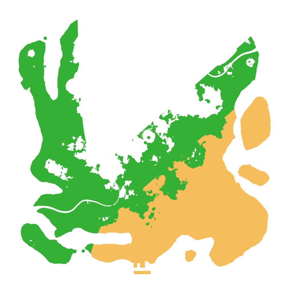 Biome Rust Map: Procedural Map, Size: 3500, Seed: 1380683020