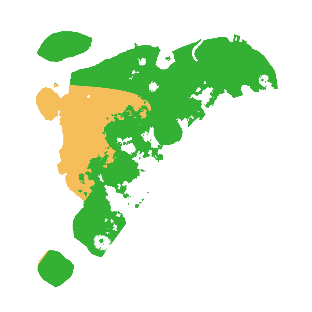 Biome Rust Map: Procedural Map, Size: 3000, Seed: 943619130