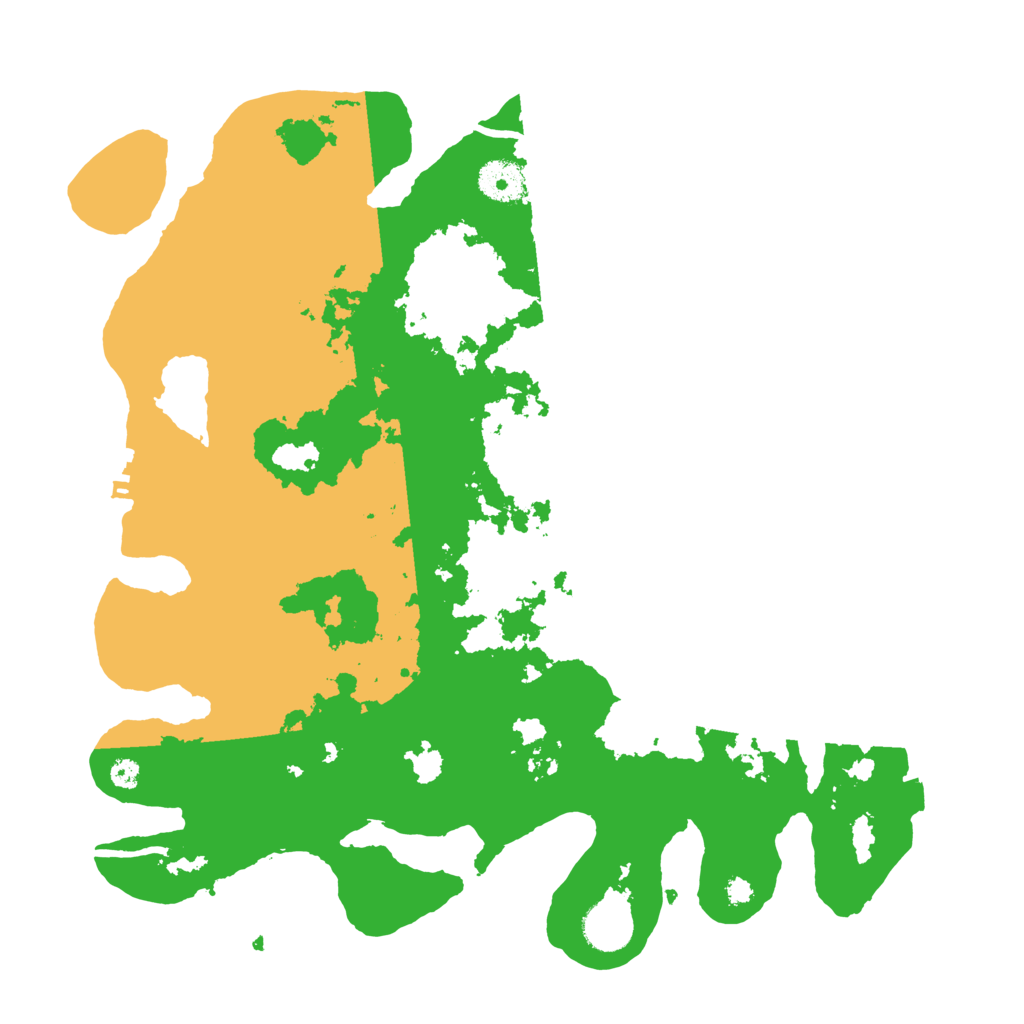 Biome Rust Map: Procedural Map, Size: 3600, Seed: 47348850