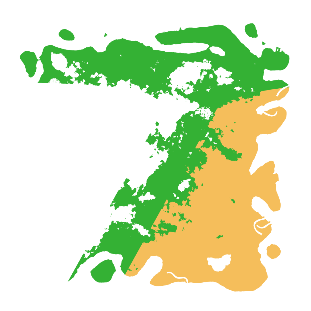 Biome Rust Map: Procedural Map, Size: 4500, Seed: 250823