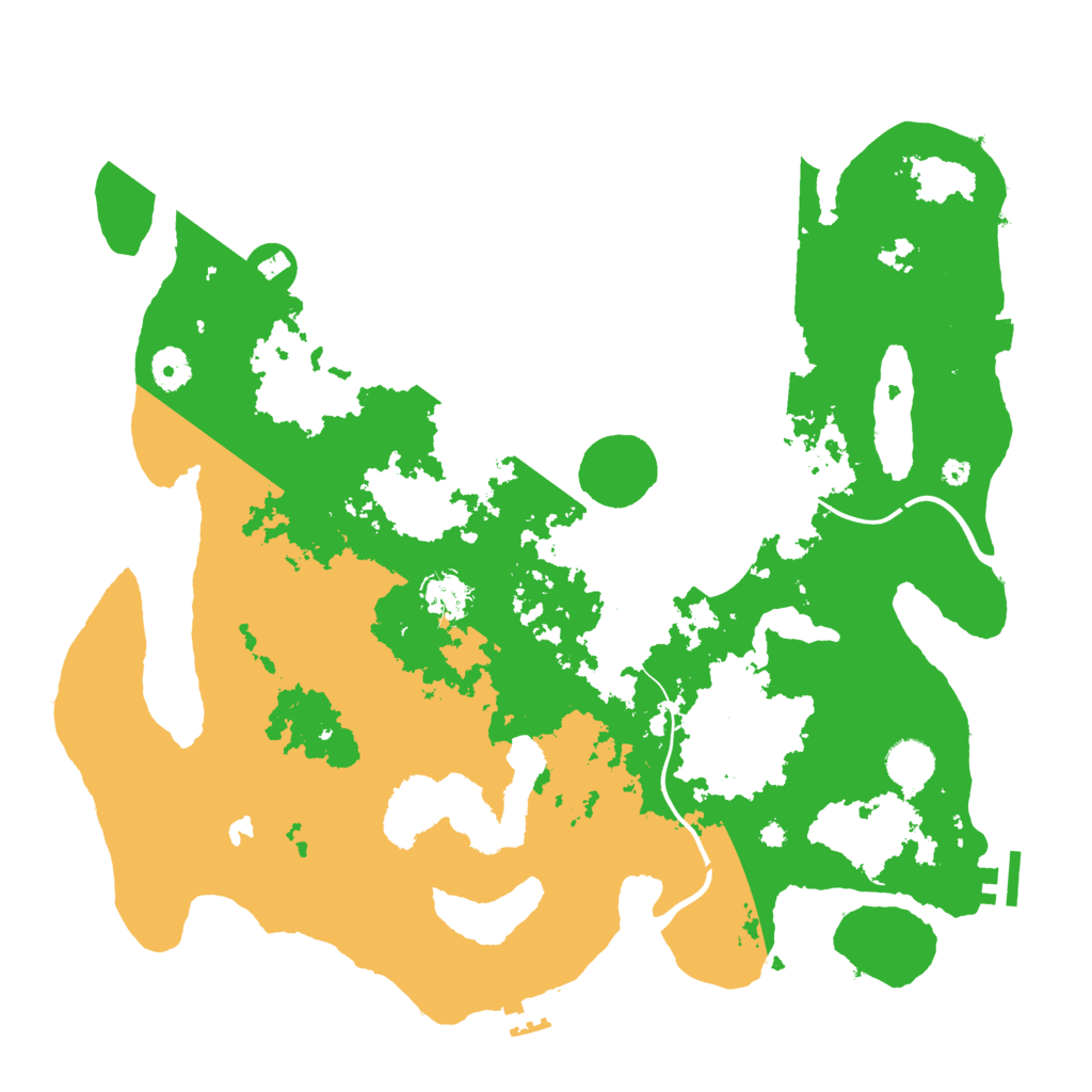 Biome Rust Map: Procedural Map, Size: 4000, Seed: 80226951