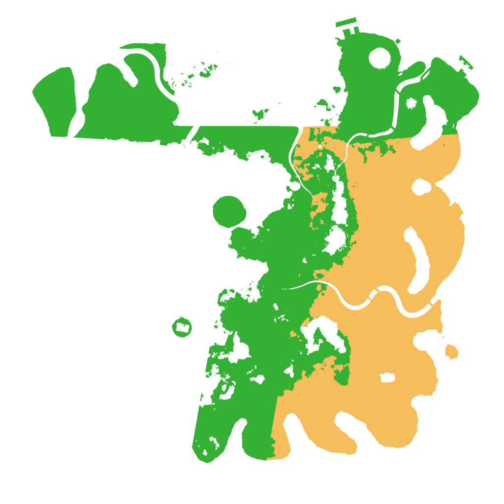 Biome Rust Map: Procedural Map, Size: 4250, Seed: 32706823