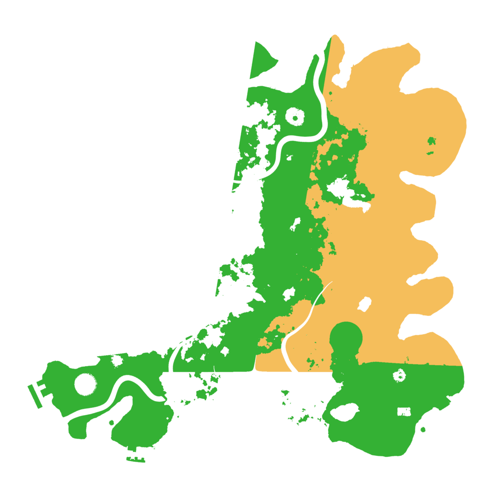 Biome Rust Map: Procedural Map, Size: 4000, Seed: 376296697