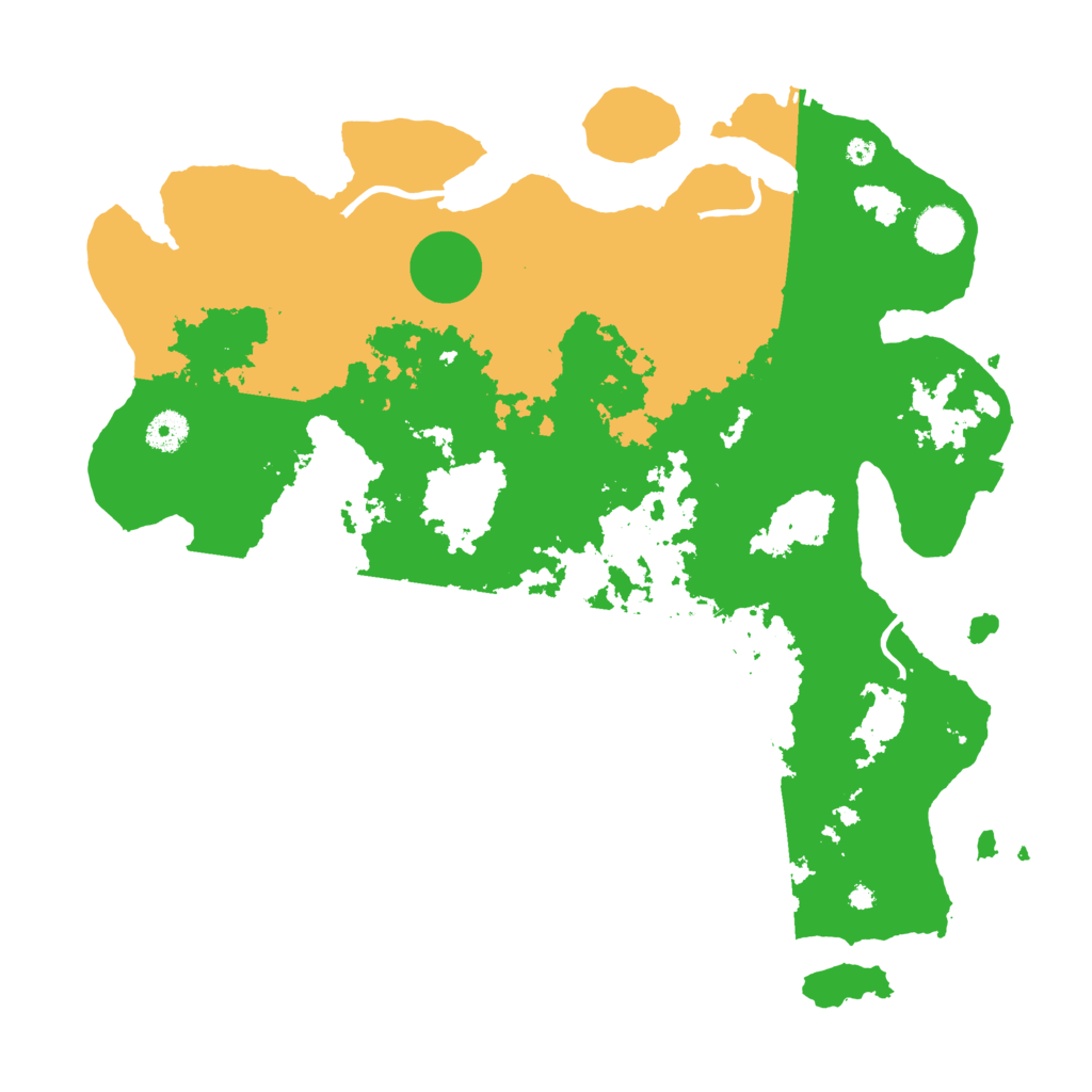 Biome Rust Map: Procedural Map, Size: 4000, Seed: 646808796