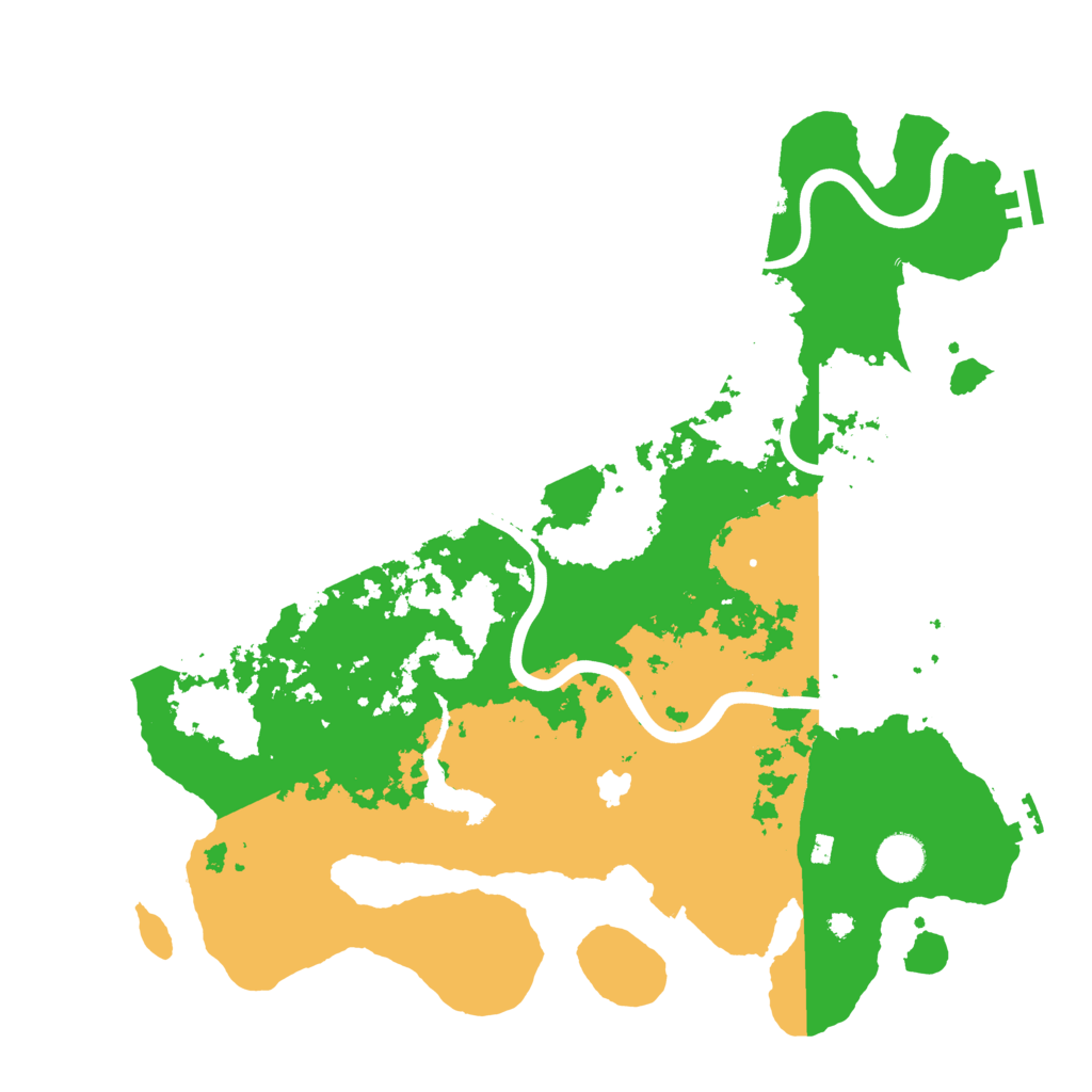 Biome Rust Map: Procedural Map, Size: 4000, Seed: 96856084