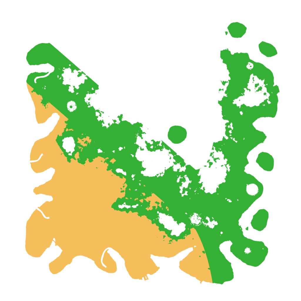 Biome Rust Map: Procedural Map, Size: 4500, Seed: 1746