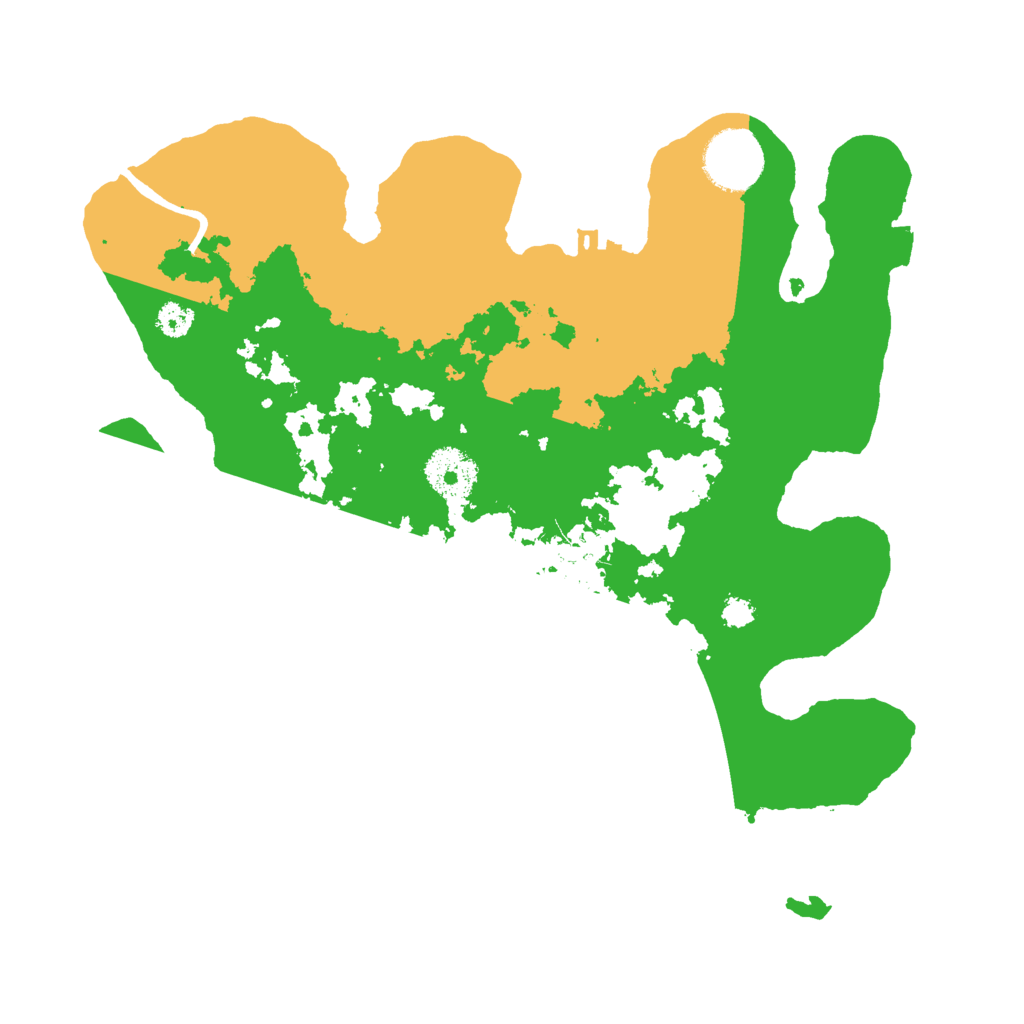 Biome Rust Map: Procedural Map, Size: 3000, Seed: 1274281026