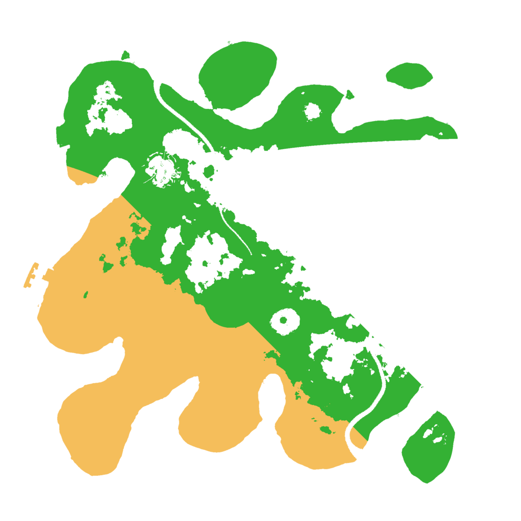 Biome Rust Map: Procedural Map, Size: 2900, Seed: 3456789