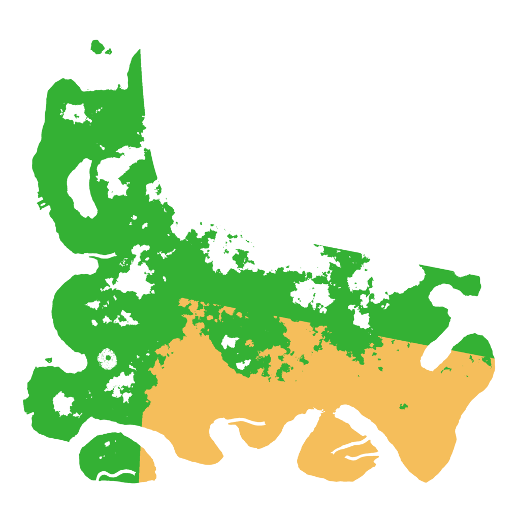 Biome Rust Map: Procedural Map, Size: 4000, Seed: 1282205507