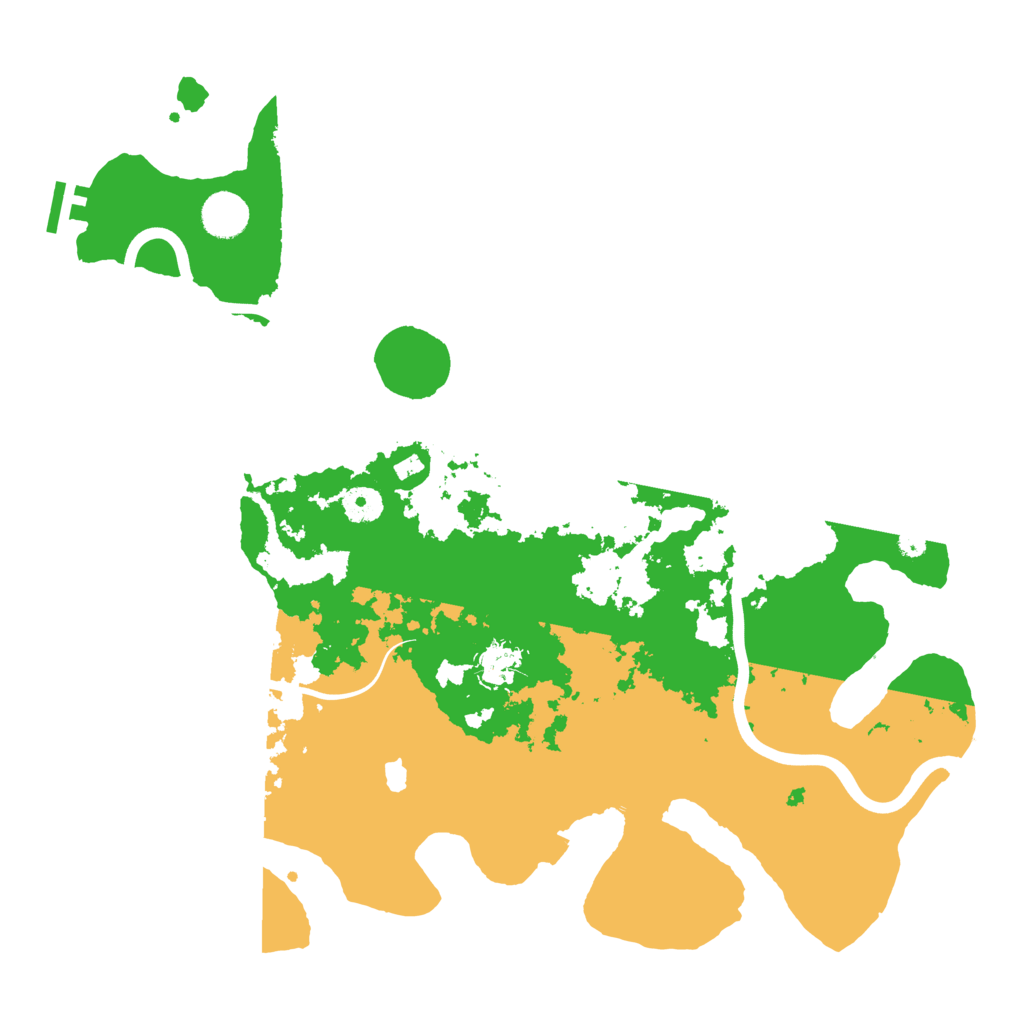 Biome Rust Map: Procedural Map, Size: 4000, Seed: 1282205507