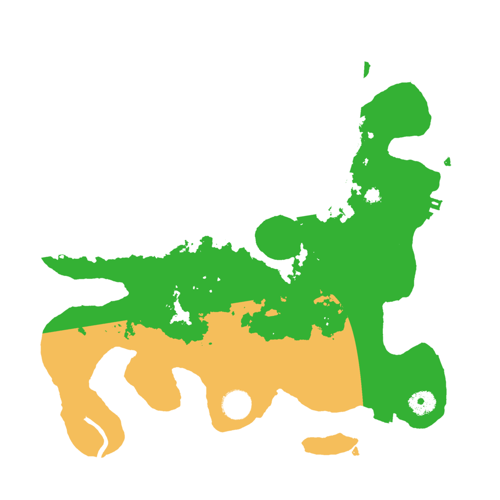 Biome Rust Map: Procedural Map, Size: 3000, Seed: 18183