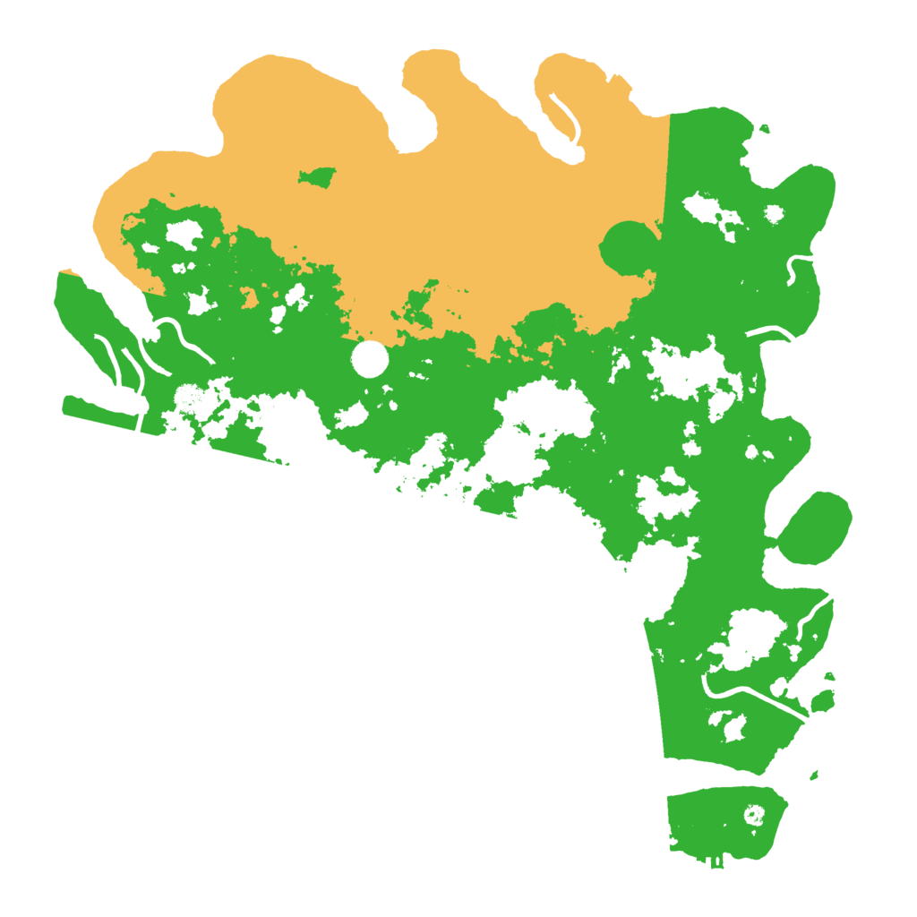 Biome Rust Map: Procedural Map, Size: 4500, Seed: 1500149190