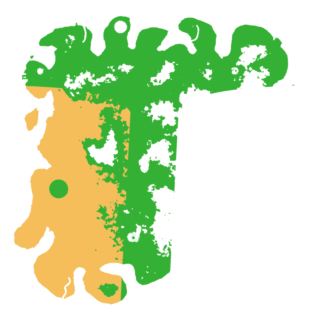 Biome Rust Map: Procedural Map, Size: 4500, Seed: 986988266
