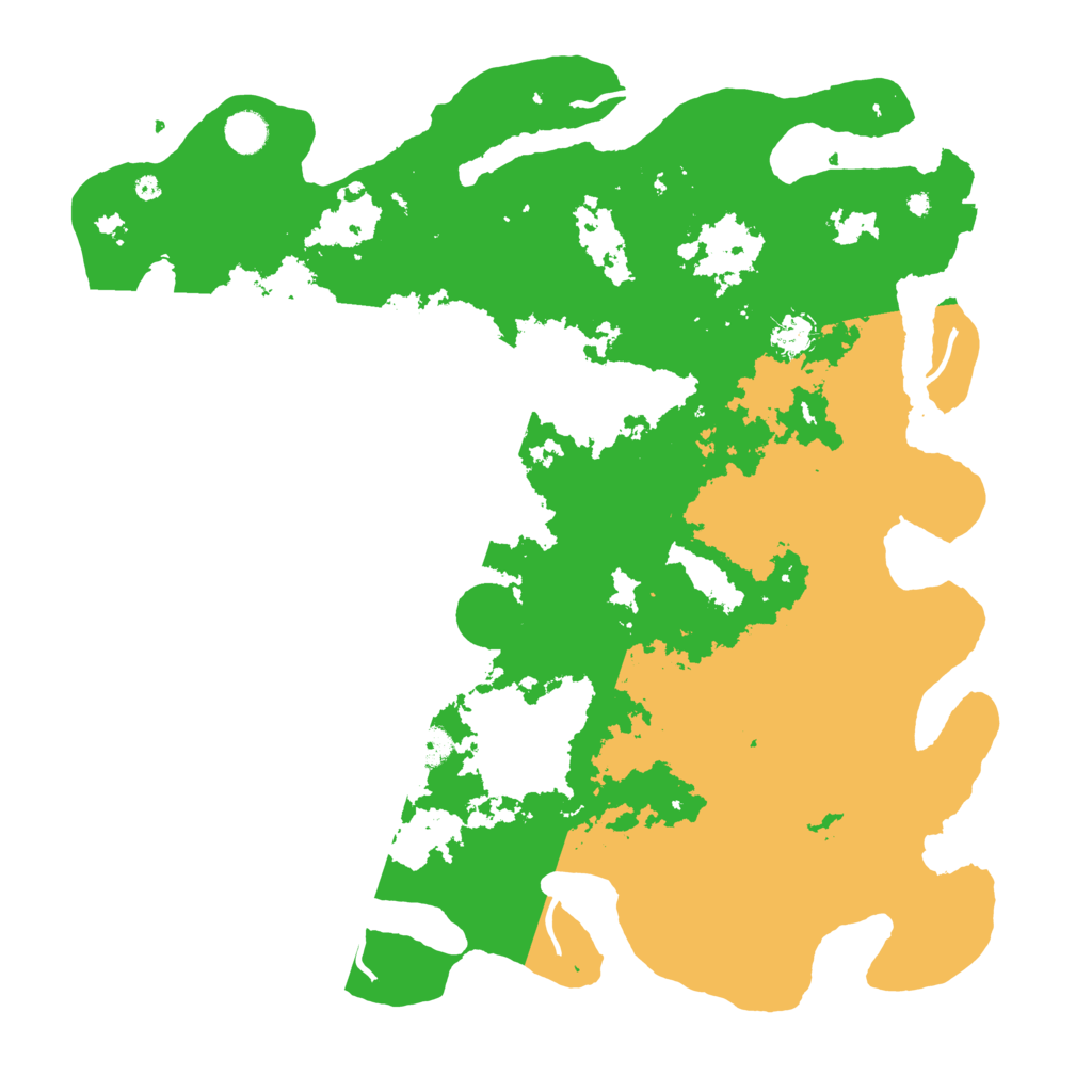 Biome Rust Map: Procedural Map, Size: 4500, Seed: 86793292