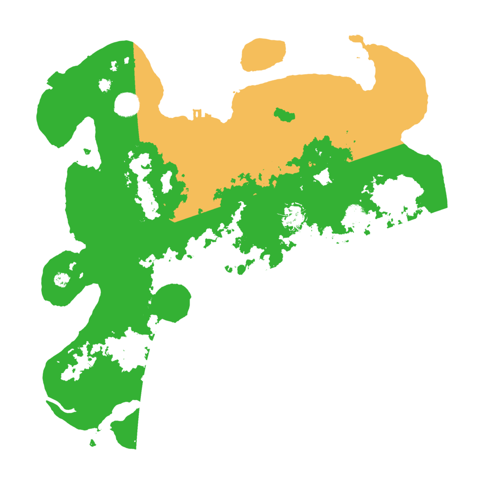 Biome Rust Map: Procedural Map, Size: 3600, Seed: 1524639516