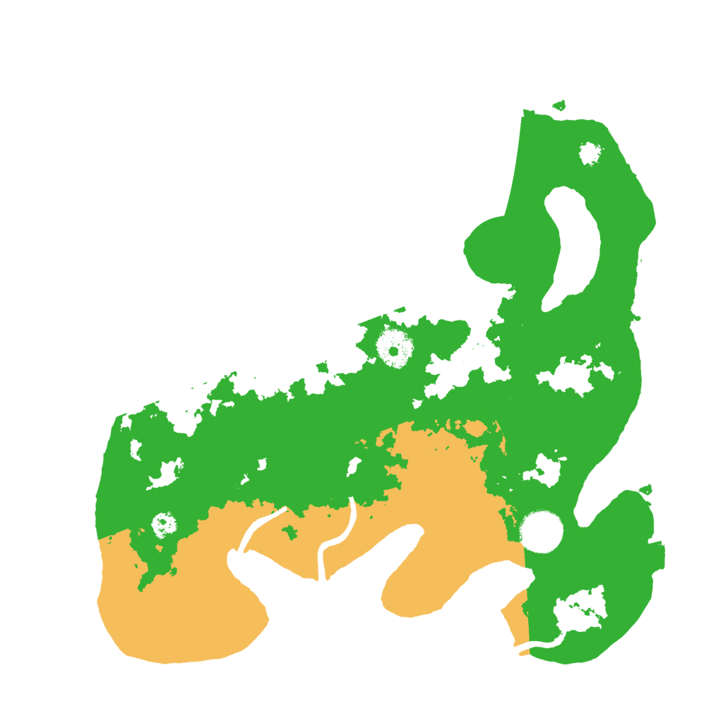 Biome Rust Map: Procedural Map, Size: 3000, Seed: 103208413