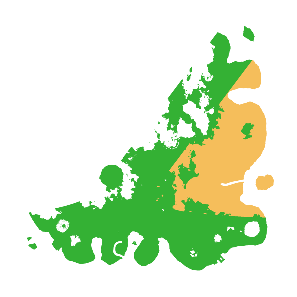 Biome Rust Map: Procedural Map, Size: 3500, Seed: 1601796757