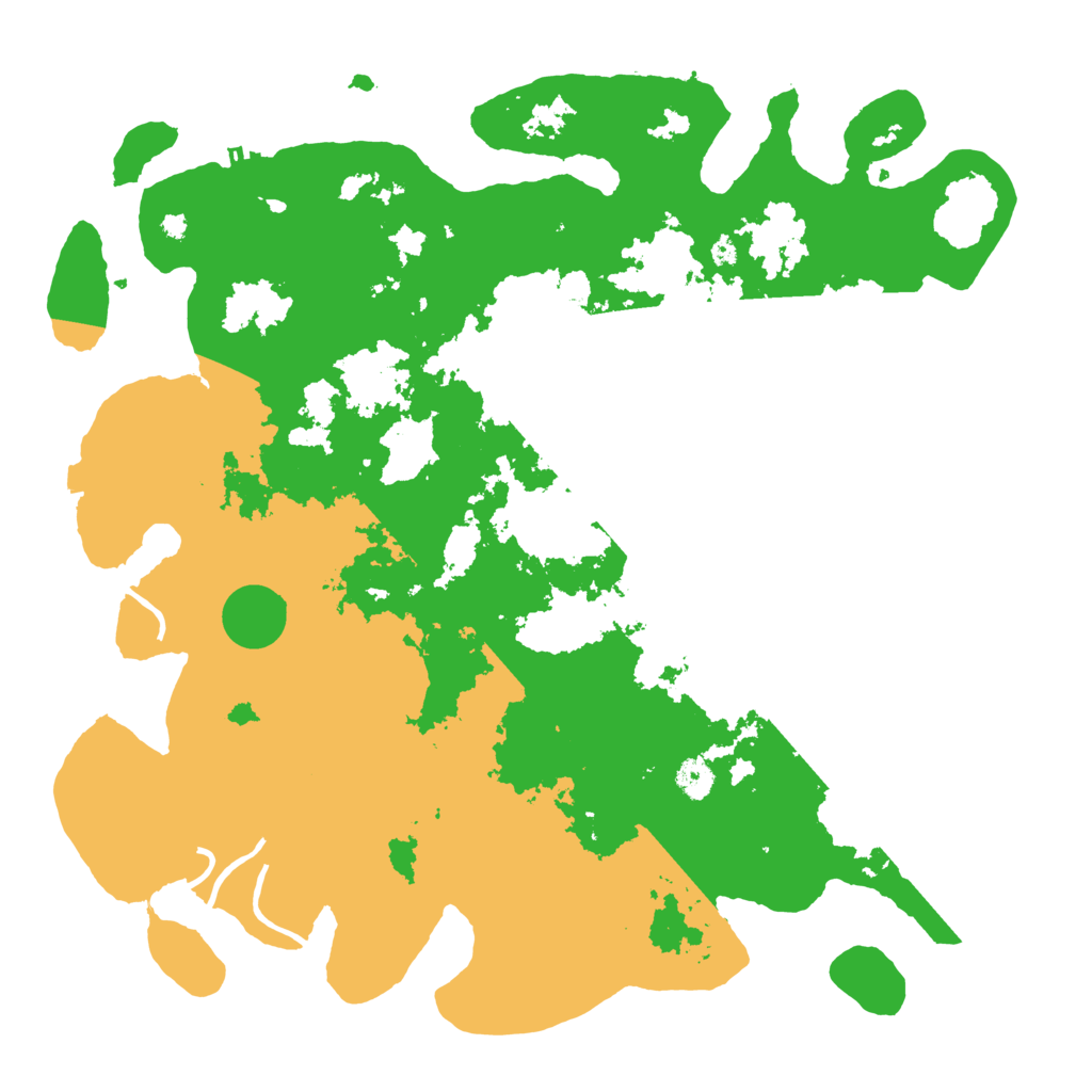Biome Rust Map: Procedural Map, Size: 4499, Seed: 1918154781