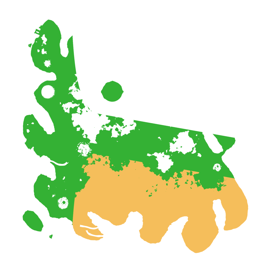 Biome Rust Map: Procedural Map, Size: 3550, Seed: 70258934