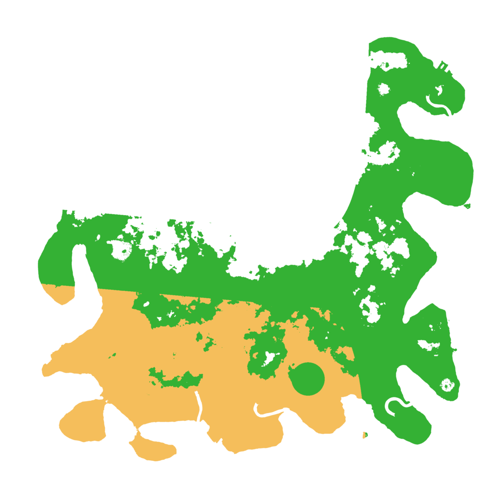 Biome Rust Map: Procedural Map, Size: 4000, Seed: 22260