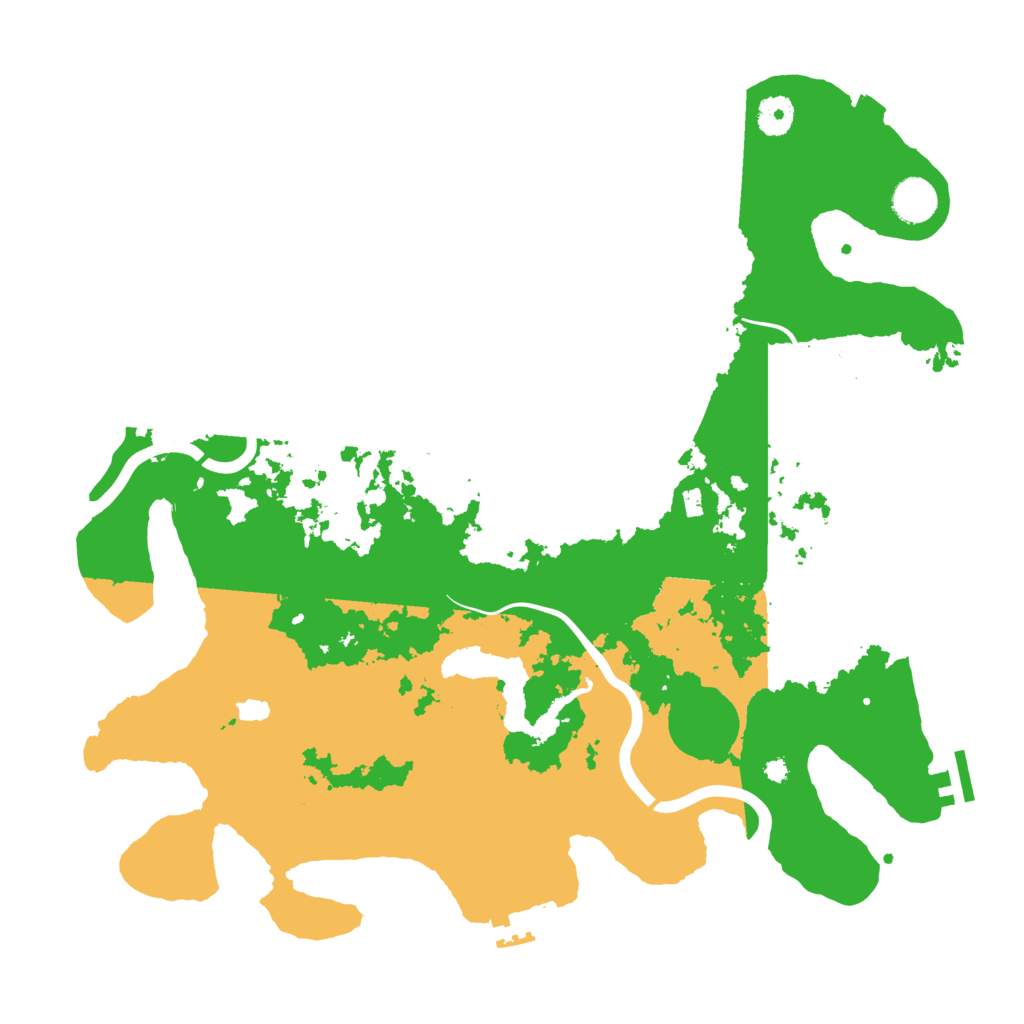 Biome Rust Map: Procedural Map, Size: 4000, Seed: 22260