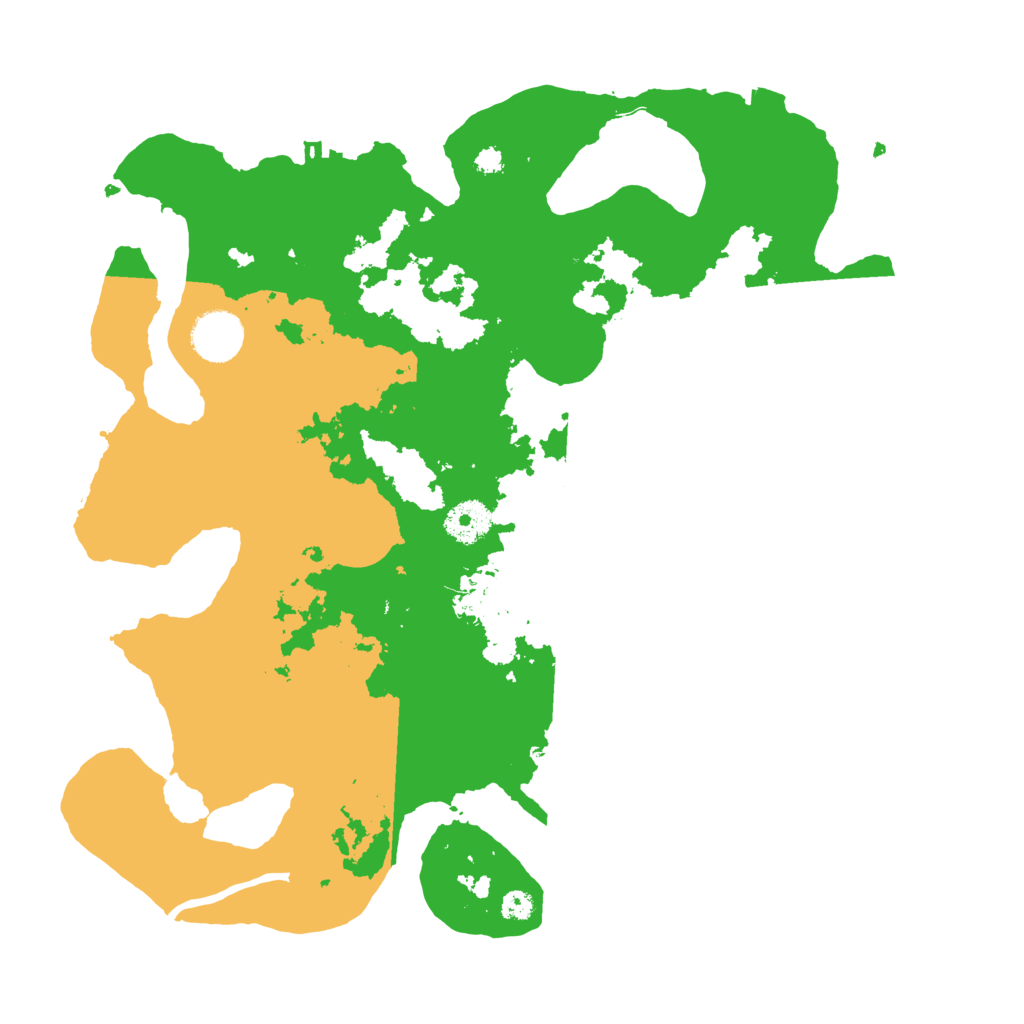 Biome Rust Map: Procedural Map, Size: 3500, Seed: 8561968