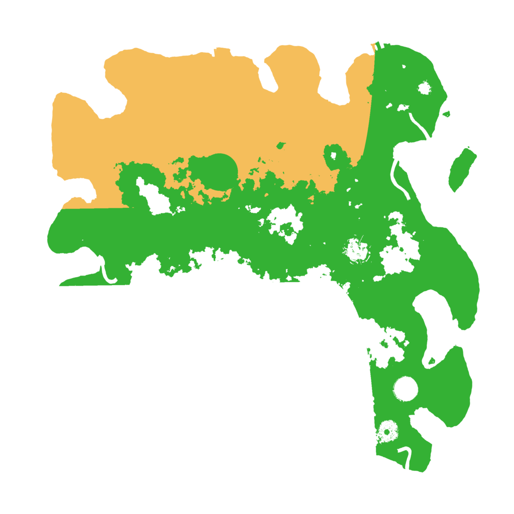 Biome Rust Map: Procedural Map, Size: 3700, Seed: 1719671631