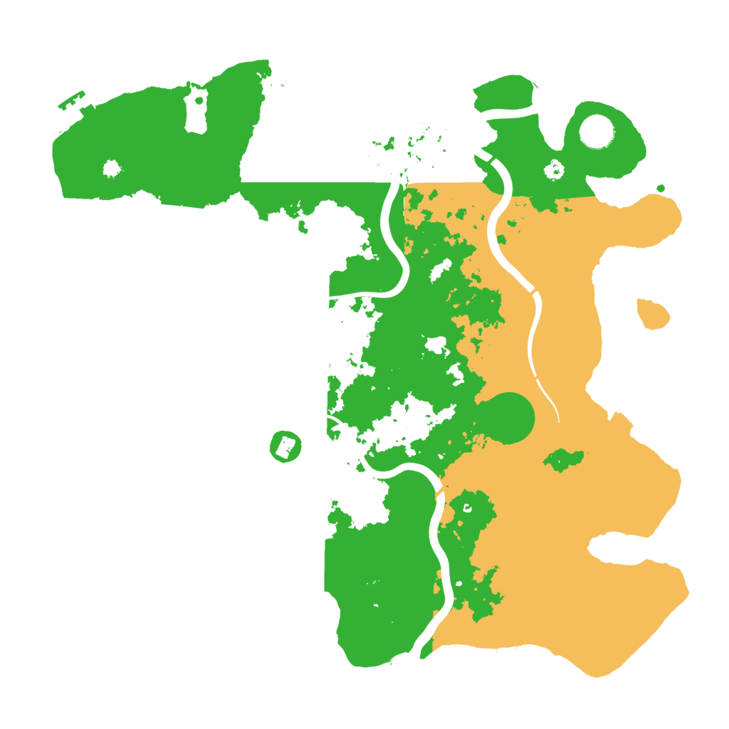 Biome Rust Map: Procedural Map, Size: 3750, Seed: 93035681