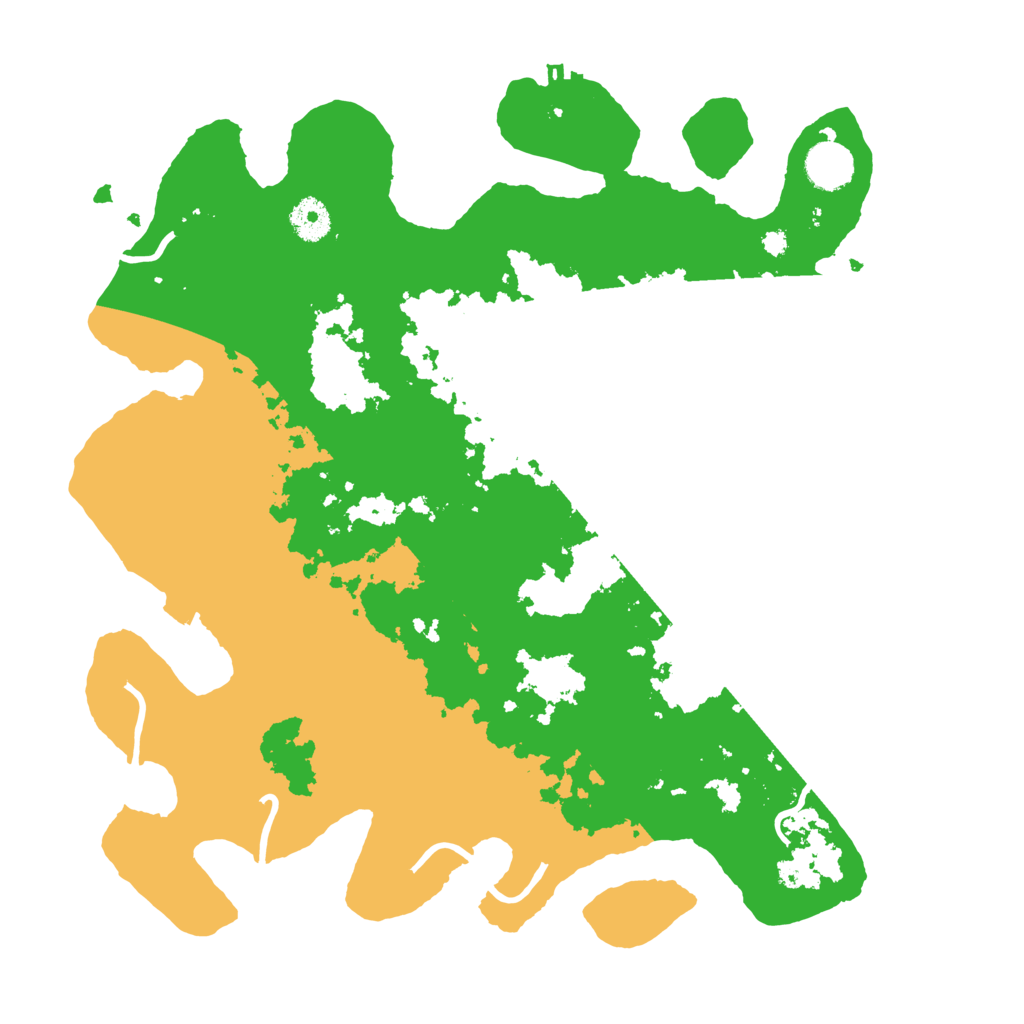 Biome Rust Map: Procedural Map, Size: 3750, Seed: 41141515
