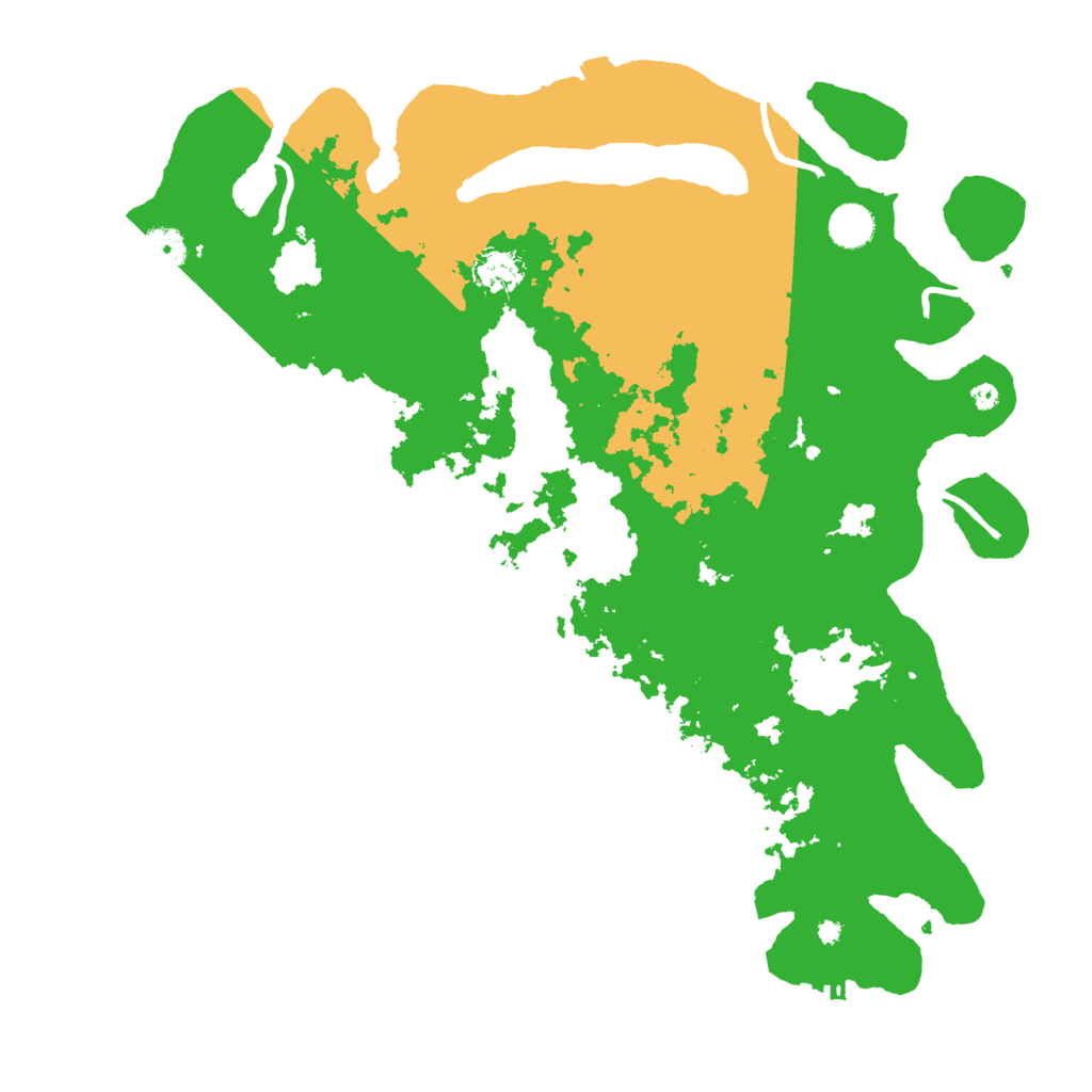 Biome Rust Map: Procedural Map, Size: 4250, Seed: 2010369474