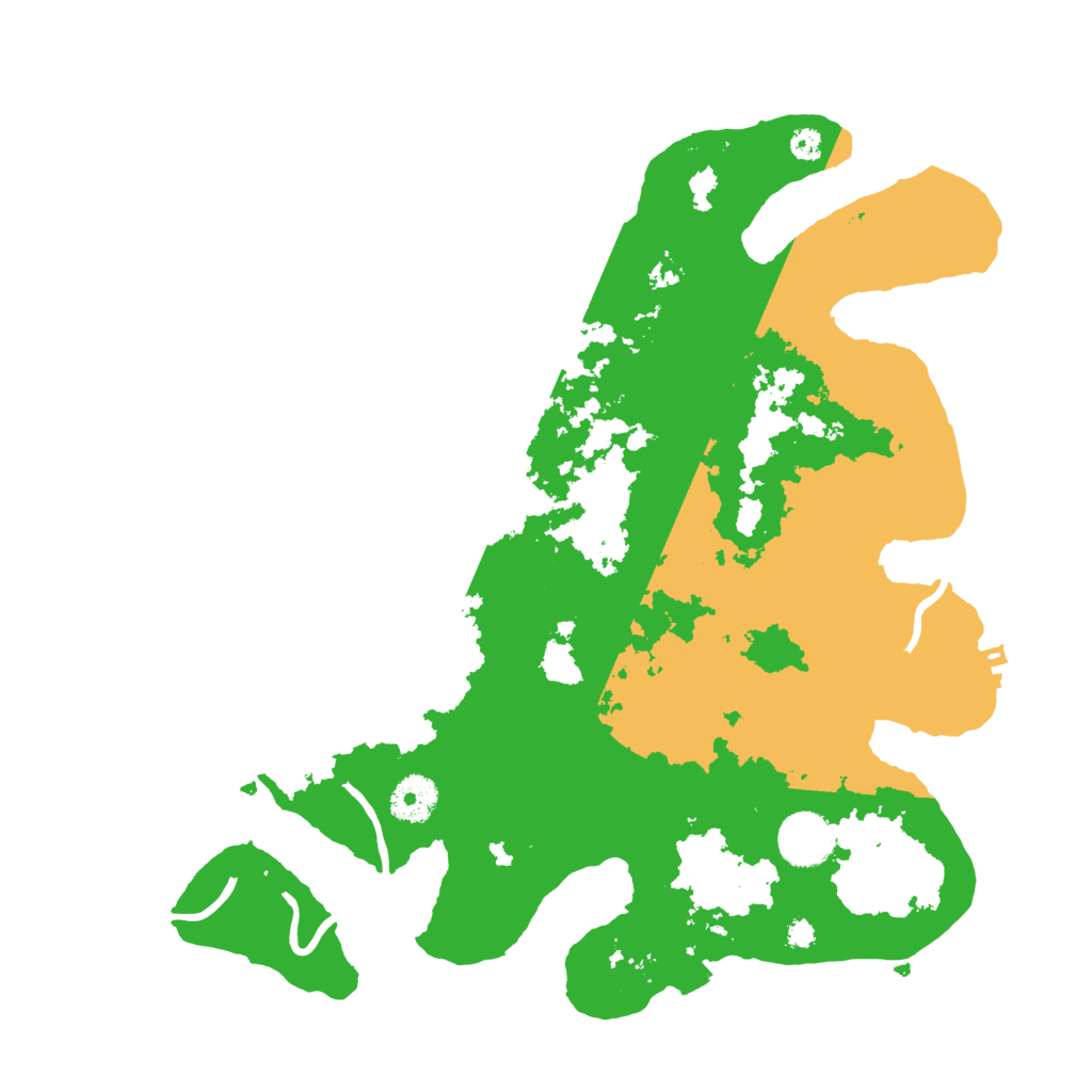 Biome Rust Map: Procedural Map, Size: 3500, Seed: 1201169894