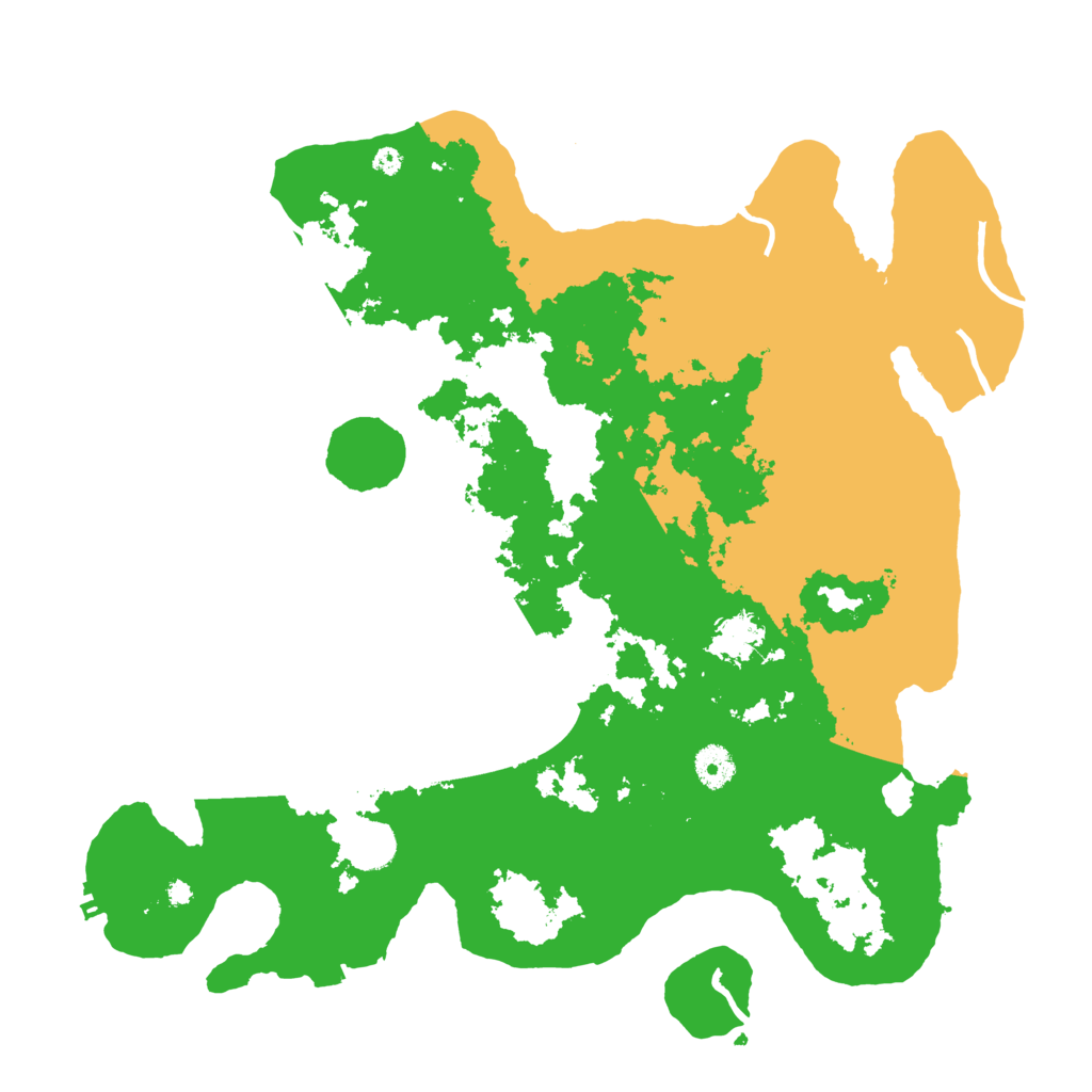 Biome Rust Map: Procedural Map, Size: 4000, Seed: 121420767