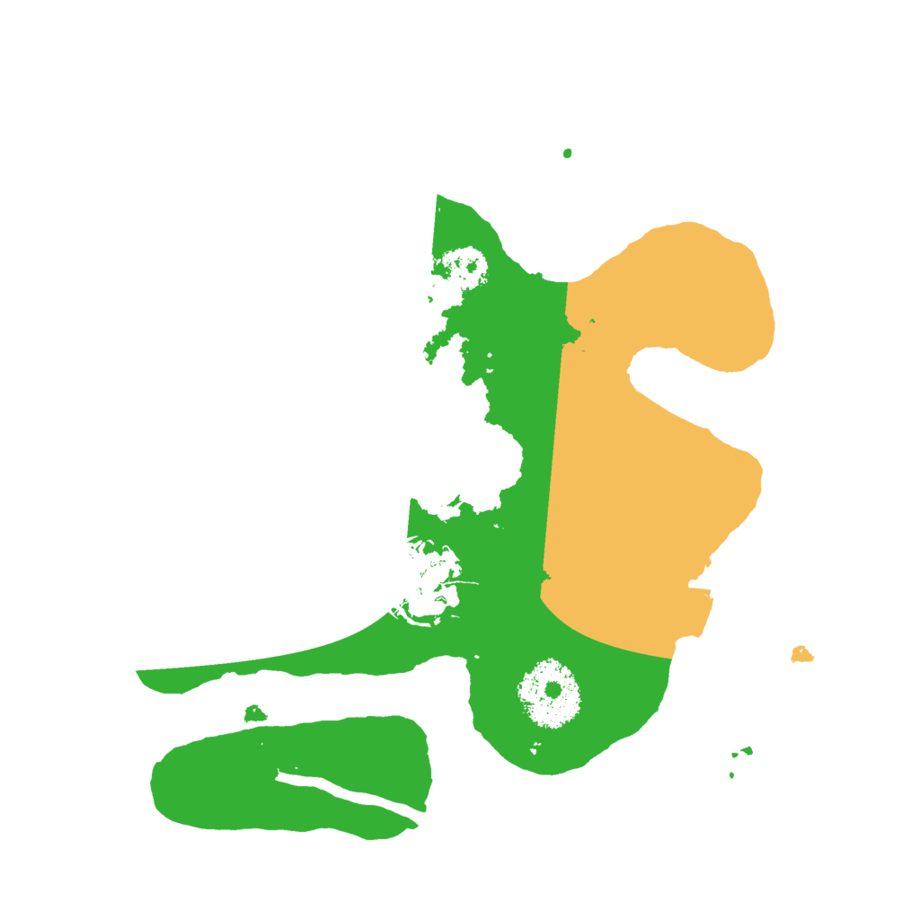 Biome Rust Map: Procedural Map, Size: 2200, Seed: 1452988606