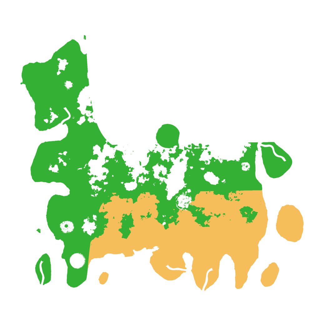 Biome Rust Map: Procedural Map, Size: 3750, Seed: 736778495