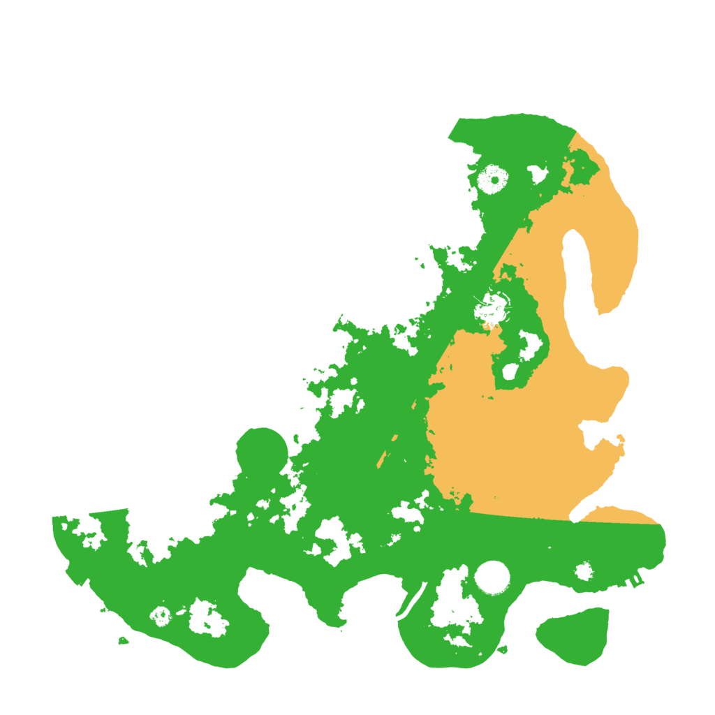 Biome Rust Map: Procedural Map, Size: 3700, Seed: 62194169