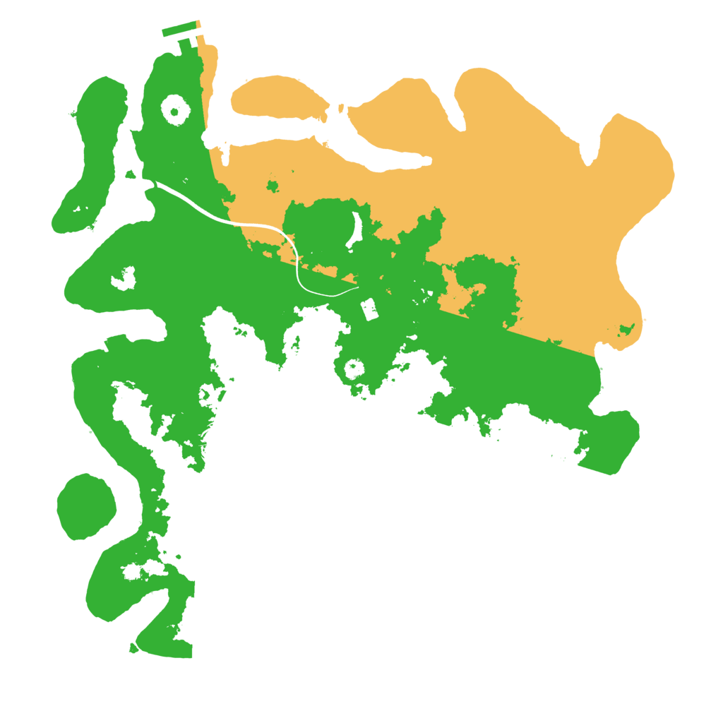 Biome Rust Map: Procedural Map, Size: 3750, Seed: 107370451