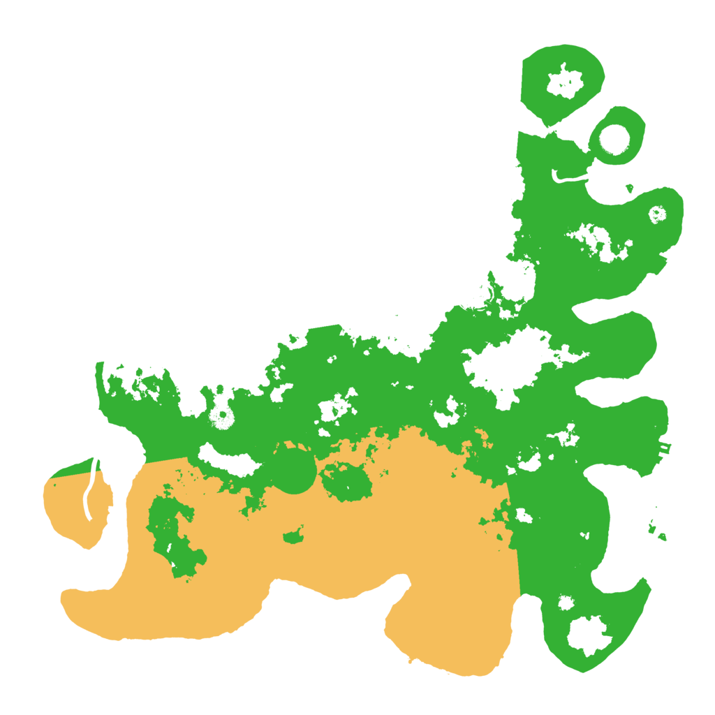 Biome Rust Map: Procedural Map, Size: 4250, Seed: 34545565