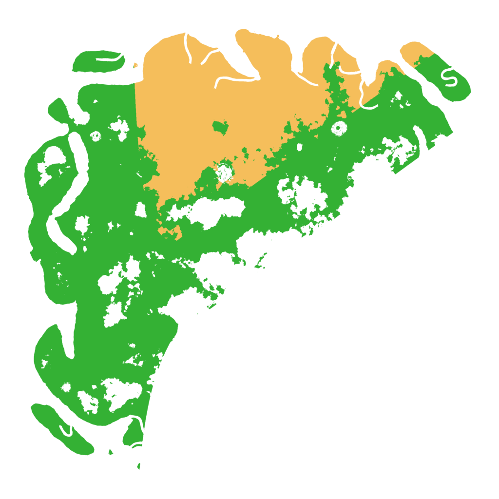 Biome Rust Map: Procedural Map, Size: 5000, Seed: 645570833