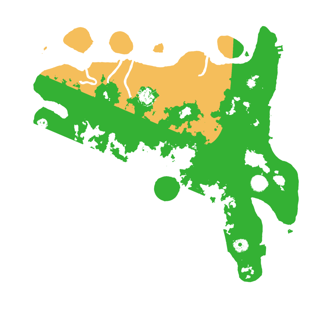 Biome Rust Map: Procedural Map, Size: 3400, Seed: 61729628