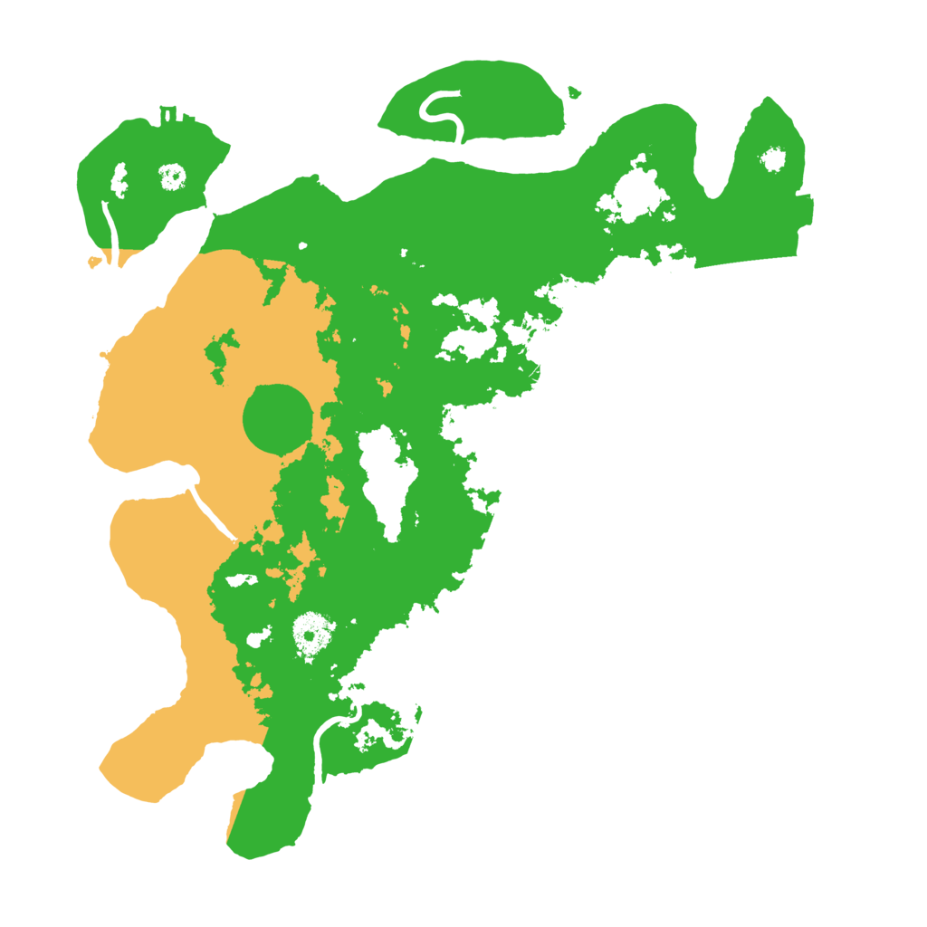 Biome Rust Map: Procedural Map, Size: 3500, Seed: 975700567