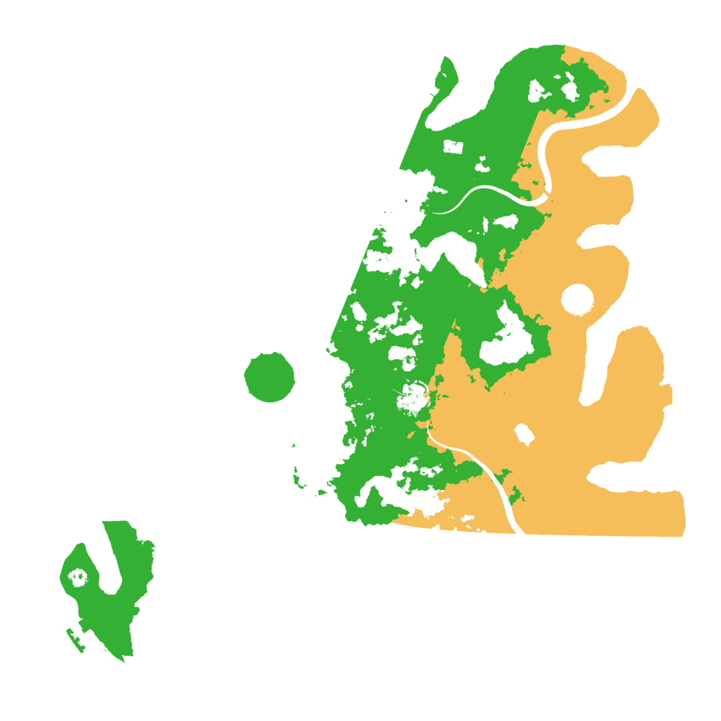 Biome Rust Map: Procedural Map, Size: 4000, Seed: 544491897