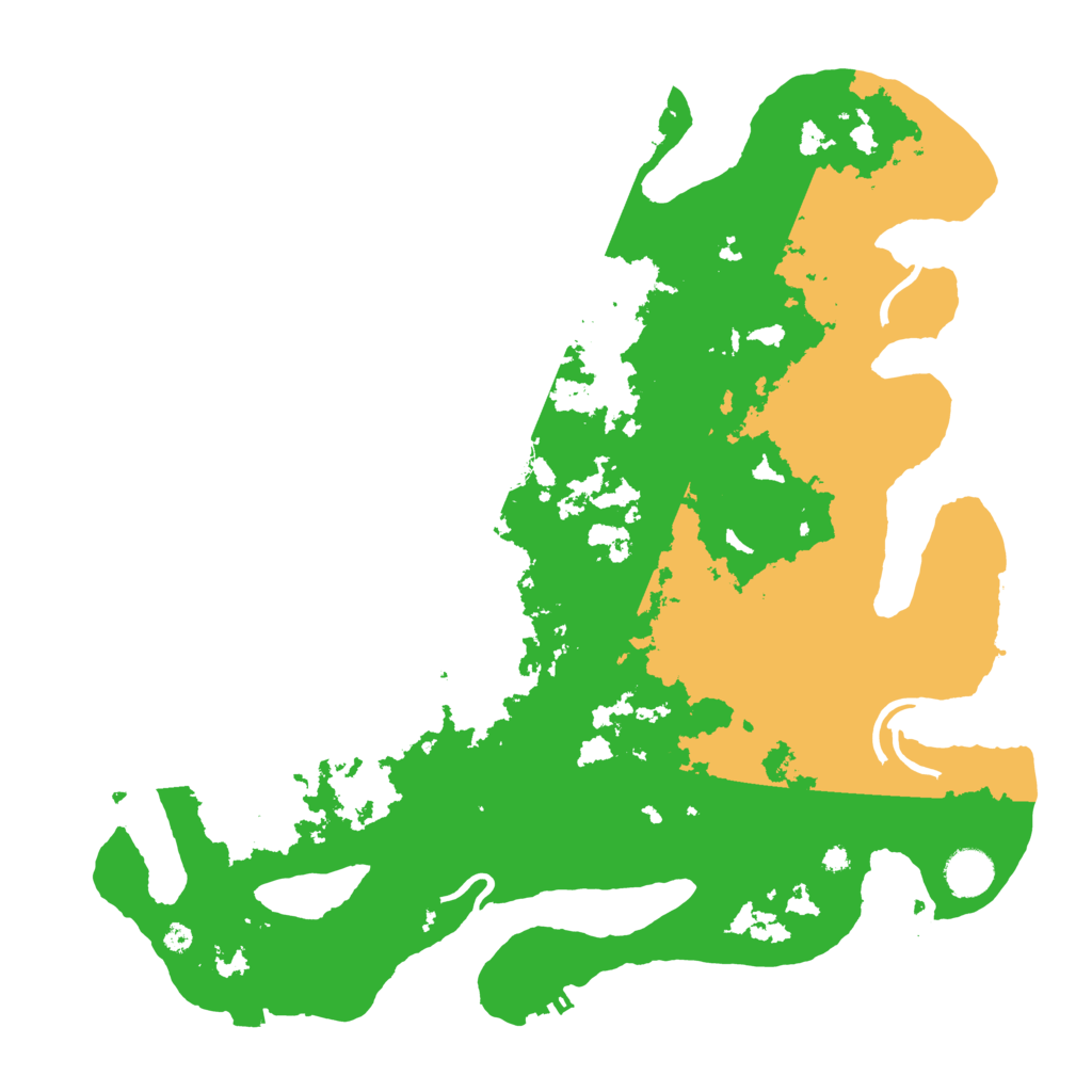 Biome Rust Map: Procedural Map, Size: 4000, Seed: 544491897