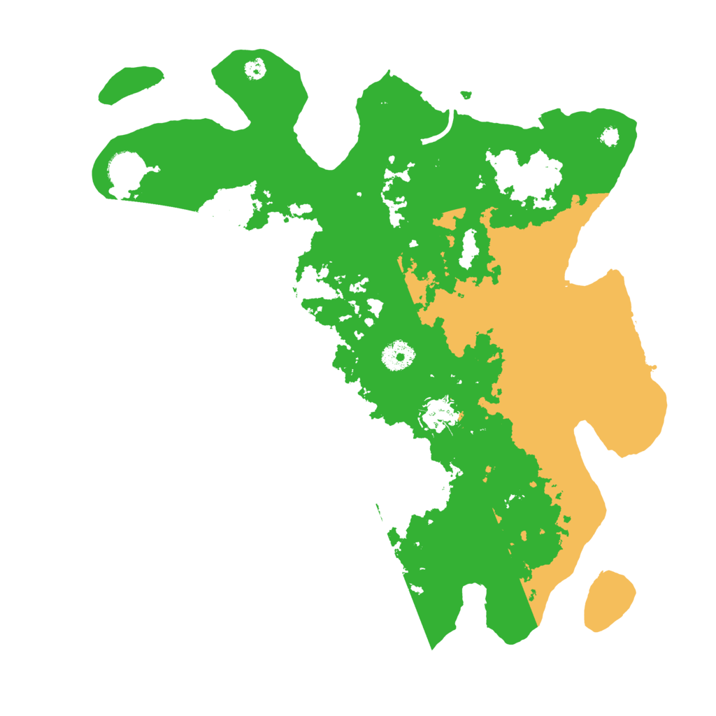 Biome Rust Map: Procedural Map, Size: 3500, Seed: 1374247007