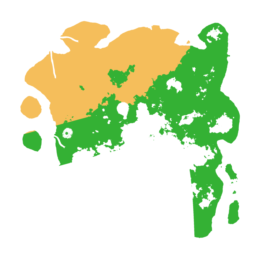 Biome Rust Map: Procedural Map, Size: 3850, Seed: 63623
