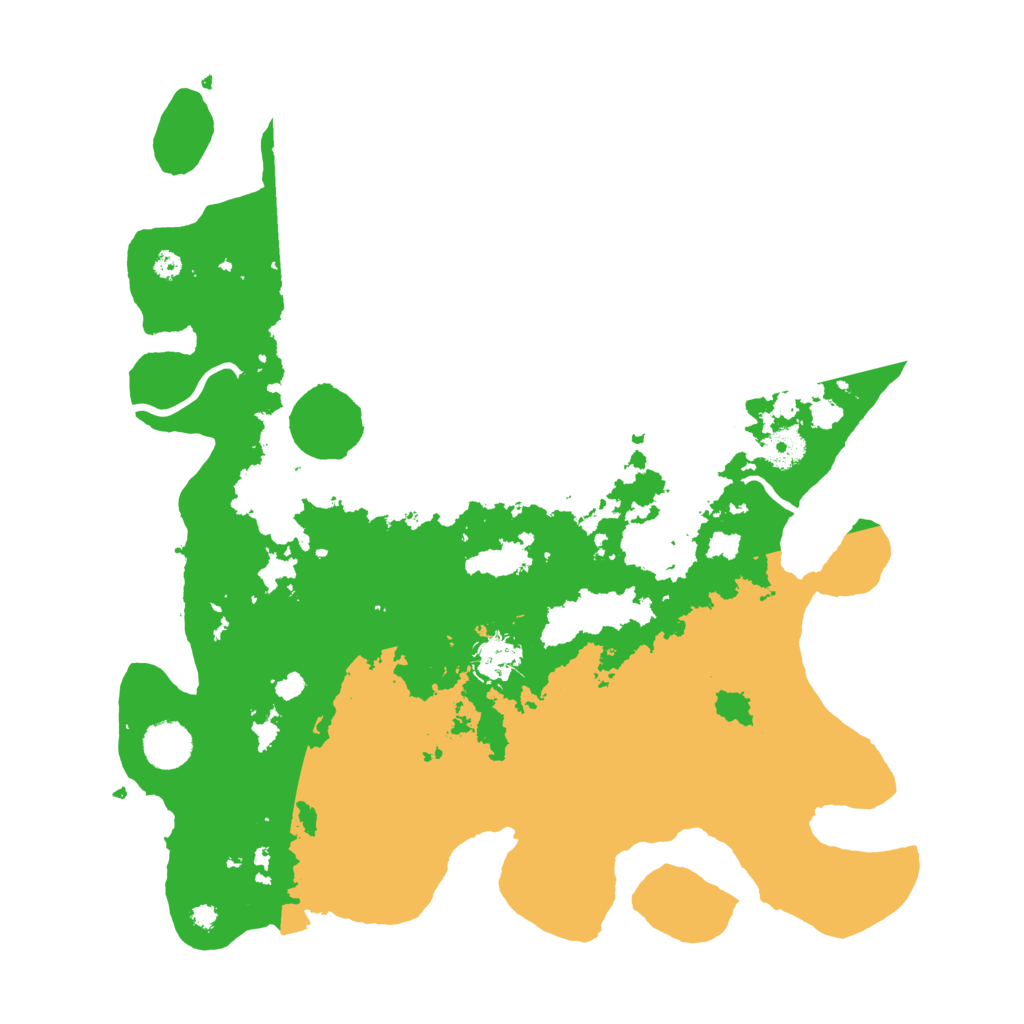 Biome Rust Map: Procedural Map, Size: 3800, Seed: 1993