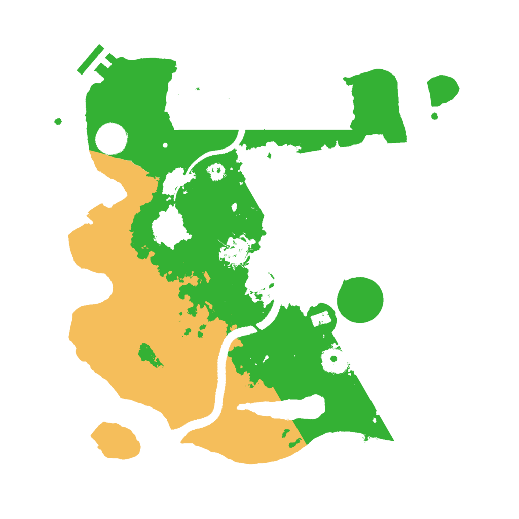 Biome Rust Map: Procedural Map, Size: 3000, Seed: 1134855129