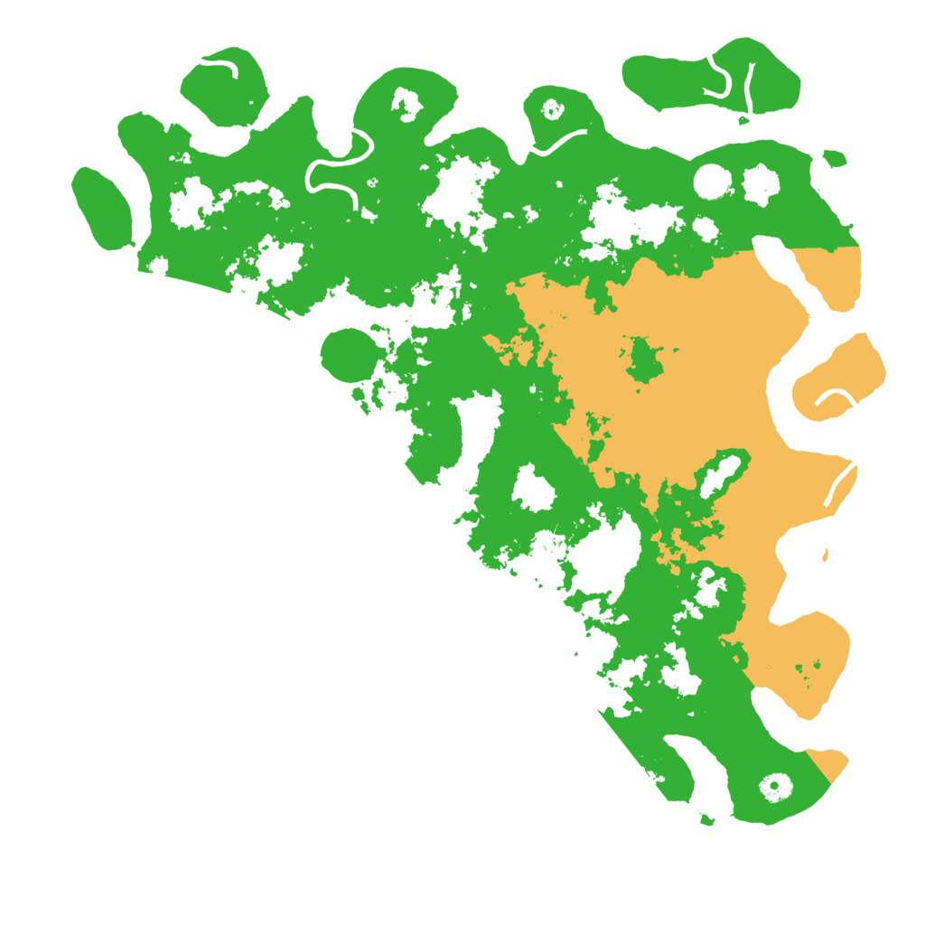 Biome Rust Map: Procedural Map, Size: 4550, Seed: 3552