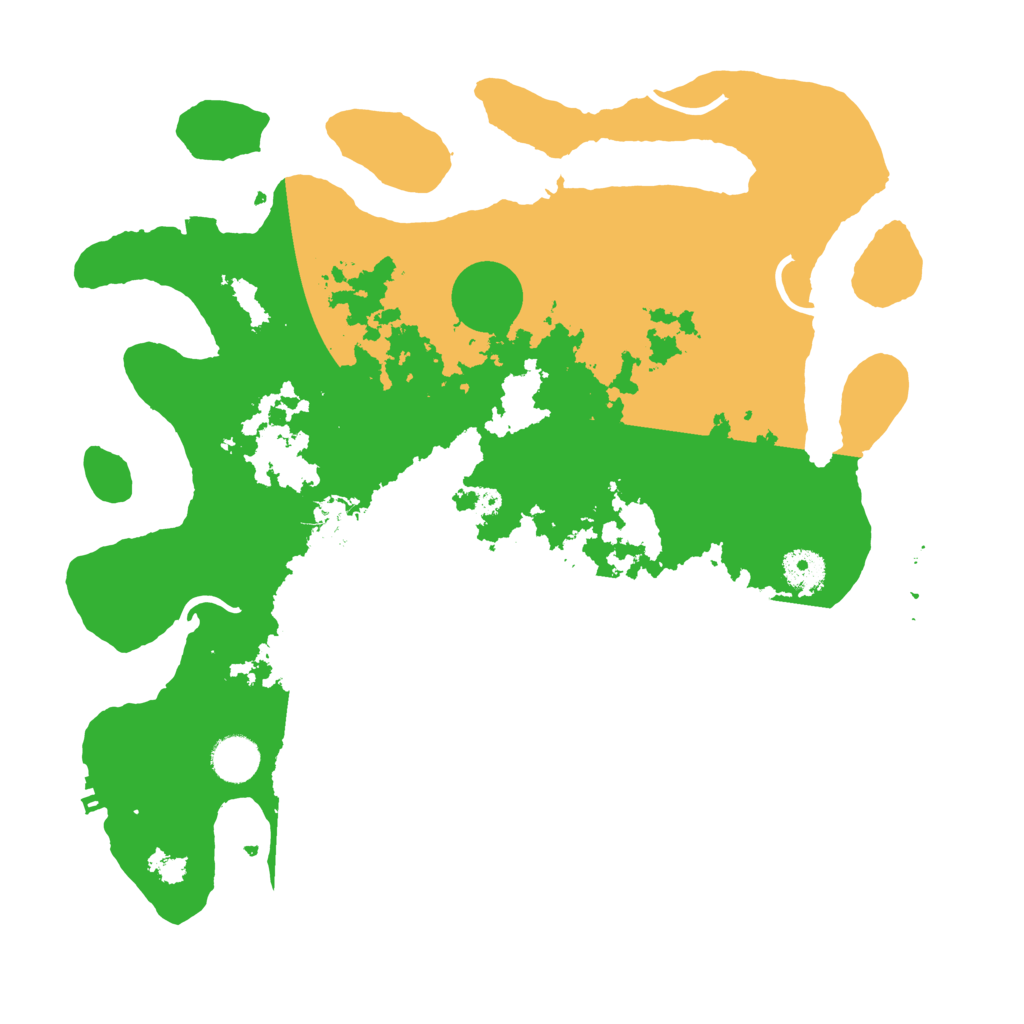 Biome Rust Map: Procedural Map, Size: 3800, Seed: 1085754847
