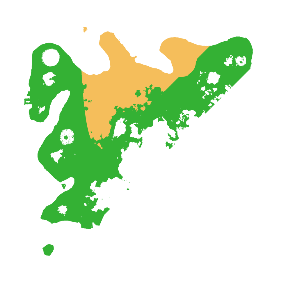 Biome Rust Map: Procedural Map, Size: 3000, Seed: 1796803589